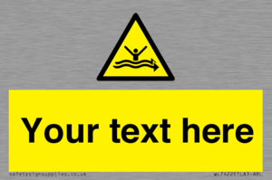 Custom Warning strong currents